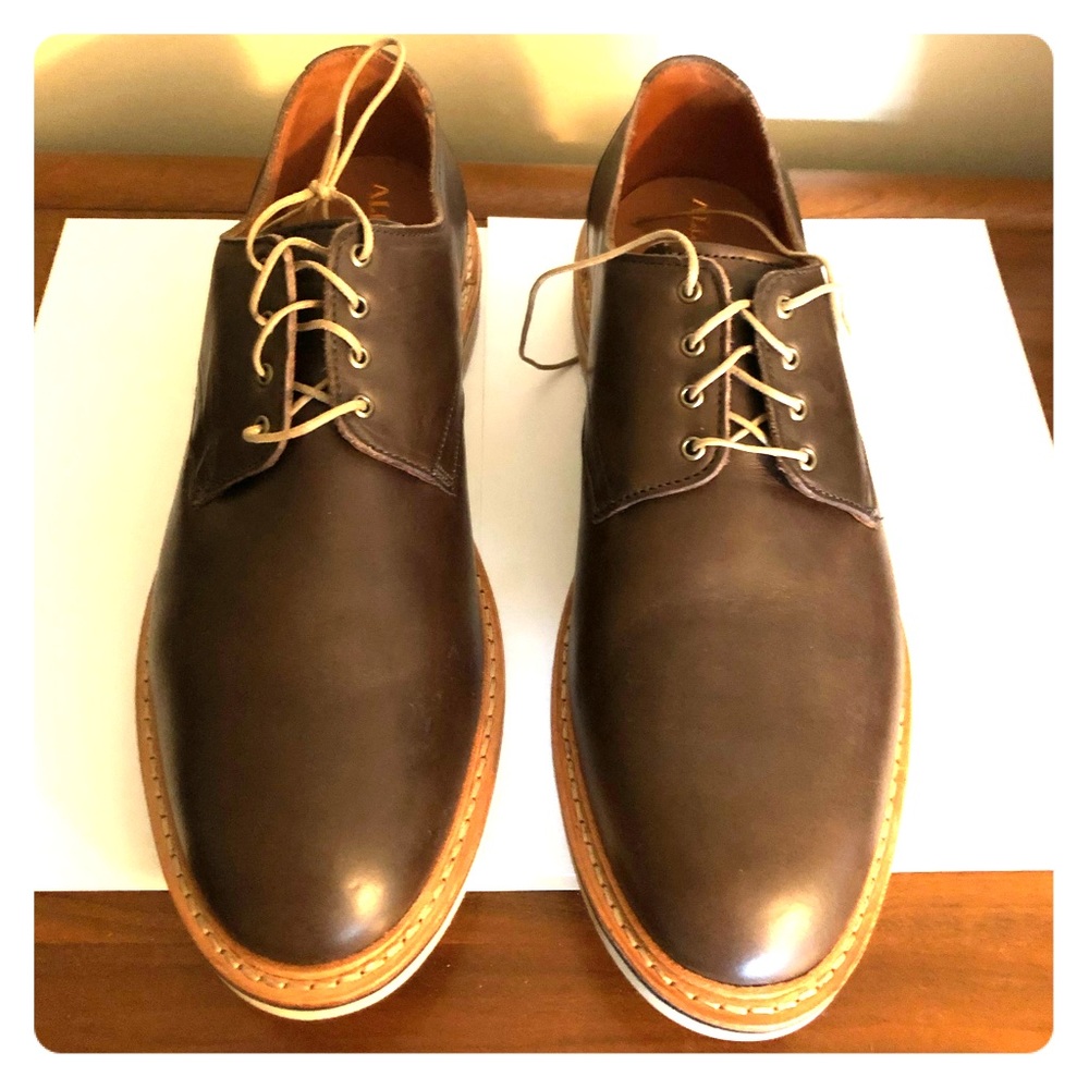 Allen Edmonds Nomad Derby Brown 11D NEW!